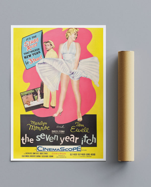 Vintage Movie Print The Seven Year Itch No1