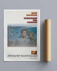 Vintage Movie Print Thunderbolt And Lightfoot No3