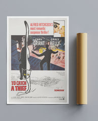Vintage Movie Print To Catch A Thief No1