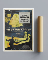 Vintage Movie Print To Catch A Thief No2